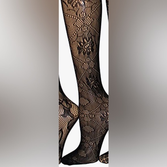 Accessories - 2/$10 Fashion Fishnet Lace Tights Size 1X/2X